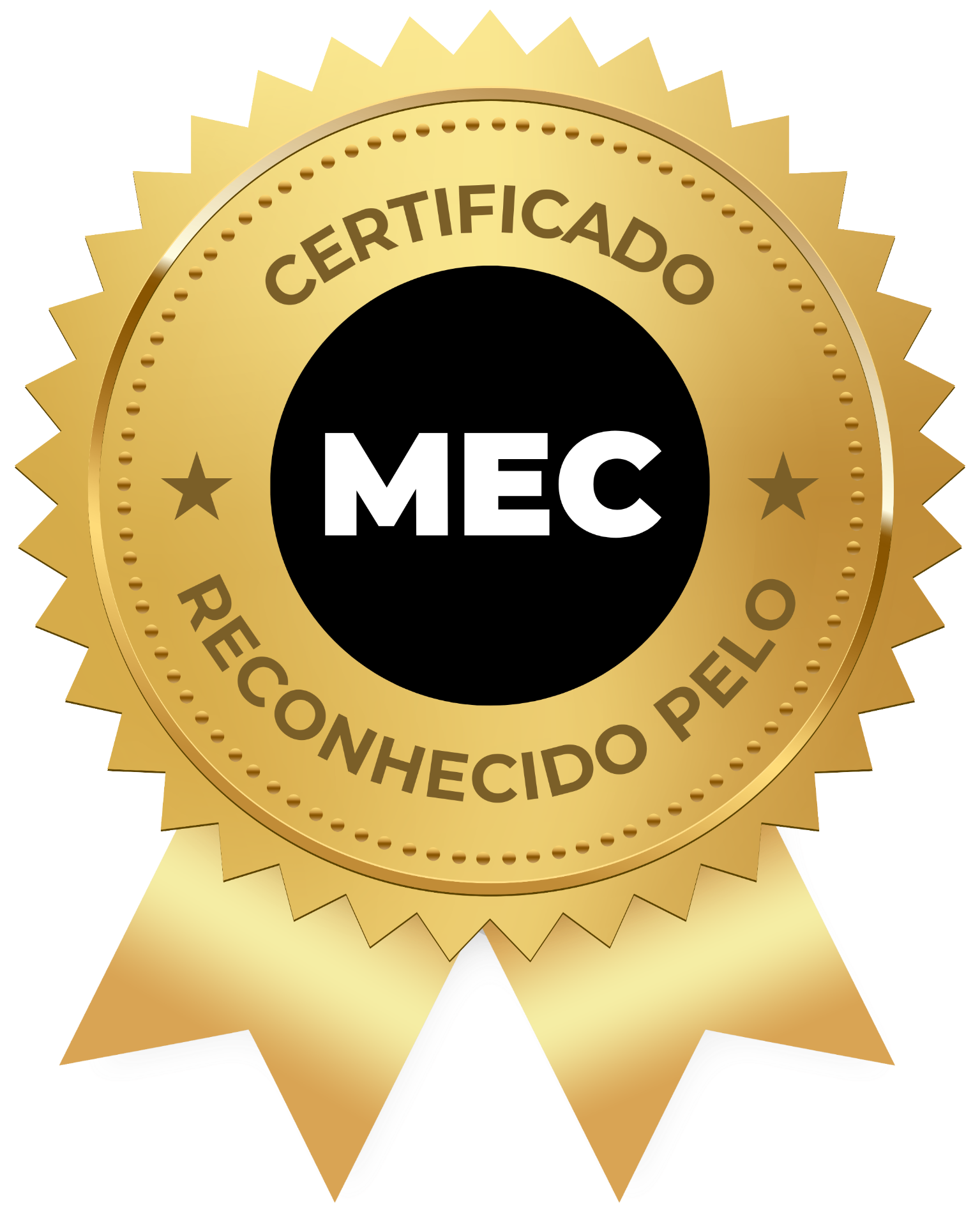 Certificado reconhecido pelo MEC